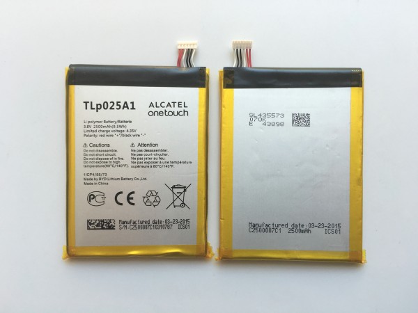 Оригинална батерия Alcatel TLp025A1